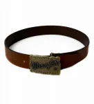 Ремень Wrangler COWBOY с пряжкой, цвет Brown - фото