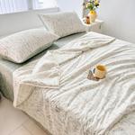 LUOLAI HOME Постельное белье, 150x200 см, 1,8 кг, летнее одеяло, три предмета, hapi bear - фото 5