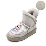 Детские утепленные ботинки Kids Budding, серебряный - фото 2