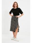 Юбка до колена trendyol, черный - фото 3