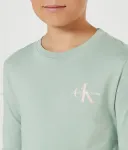 Лонгслив regular fit Calvin Klein Jeans, мятный - фото 4