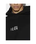 Толстовка с капюшоном Mini icon Dsquared2, черный - фото 4
