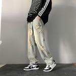 Джинсы унисекс Jcui, черный - фото 50