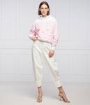 Толстовка женская Riani в полоску с капюшоном, белый - фото 2