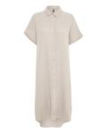 Платье-рубашка CULTURE, Beige - фото