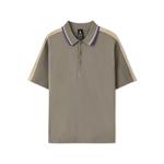 Поло мужское серое walnut Skechers, серый - фото