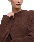 Вязаный свитер с круглым вырезом «София» Barbour, коричневый - фото 4