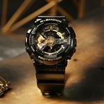 Часы CASIO G-Shock Analog-Digital 'Black Gold', черный - фото 2