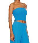 Топ-труба со сборками на Миконосе bobi, цвет mykonos - фото 2