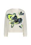 Толстовка Cartoon MIT RIPPBÜNDCHEN, Patch Cream Green/Off-White - фото 3