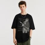 Футболка унисекс Rexshion, темно-синий - фото 4