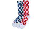 Носки унисекс Chrome Hearts до середины икры, синий / красный / белый - фото