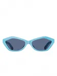 Солнцезащитные очки в геометрической оправе JACQUEMUS, синий - фото