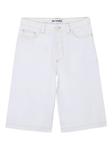 Джинсовые шорты-бермуды Sunnei, белый - фото