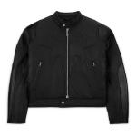 Куртка x travis scott waxed jacket asia sizing 'black' Air Jordan, черный - фото