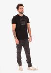 Футболка Diesel Print T-shirt, Black - фото 2