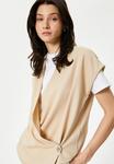 Блуза SHORT SLEEVE Koton, бежевый - фото 2