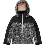 Свободная стеганая куртка - для девочек Roxy, черный - фото