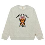 Aape Свитшот Women's Gray White WH2 - фото