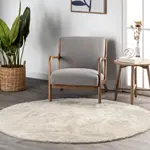 Ковер Loni Solid Shag Area Rug nuLOOM, 76x244 см, серый - фото 35