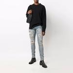 AMIRI Джинсы Leopard Thrasher Skinny Fit - фото 4
