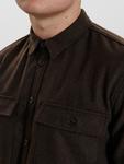 Рубашка Dxnmxrk DXEmil, темно-коричневый - фото 5