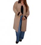 Серо-коричневый тренч Theodella Active Basic, серо-коричневый - фото 3