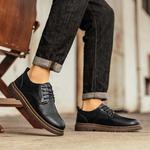 Туфли G.N.SHIJIA Men's Casual Shoes Men Low-Top, черный - фото 13