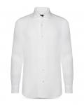 Рубашка из льна Button Down Boggi Milano, белый - фото 6