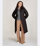 Пальто женское Calvin Klein стеганое длинное, черный - фото