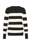 Джемпер Kaffe PULLOVER, Black Turtledove Wide Stripe/Black - фото 6