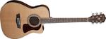 Акустическая гитара Washburn HF11SCE Heritage 10 Series Cutaway Folk w/ Electronics Natural - фото