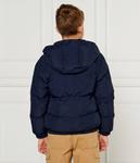 Куртка детская Lacoste утепленная с капюшоном, синий - фото 3