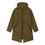 Куртка New Balance Outwear Long Jacket 'Olive Green' - фото