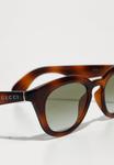 Солнцезащитные очки Gucci Sunglasses, Havana/Green/Brown - фото 5