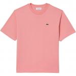 Футболка Relaxed Fit Soft LACOSTE, розовый - фото