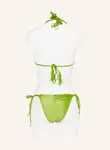 Плавки бикини с треугольными чашками lime mila Pq, зеленый - фото 3