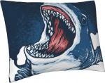 Pevtufa Наволочка с принтом акулы, застежка-конверт Shark - фото 2
