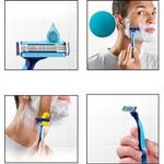 Gillette Blue 3, Бритвы одноразовые, 4 шт - фото 2