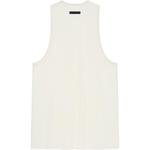 Футболка майка Fear Of God Essentials, Цвет: Слоновая кость/Ракушка - фото 3