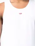 Топ T-Lifty-D с вышитым логотипом DIESEL, белый - фото 5