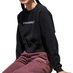 Свитер strip wordmark crew 'black' Converse, черный - фото 4