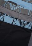 Боксеры шорты трусы три в упаковке Emporio Armani, черный - фото 2