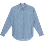 Полосатая рубашка Martine Rose, синий - фото