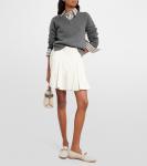 Кожаные лоферы Brunello Cucinelli, зеленый - фото 2