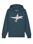 Толстовка Watapparel  Astronaut on T-Rex, синий - фото