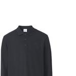 Мужская рубашка поло Burberry, цвет Black - фото 6