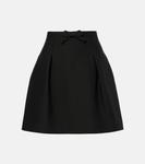 Мини-юбка Crepe Couture Valentino, черный - фото