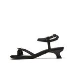 Сандалии с одним ремешком женские 15 MINS, Black - фото