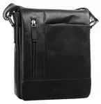 Сумка через плечо X-Zone, натуральная кожа, черный - фото 3